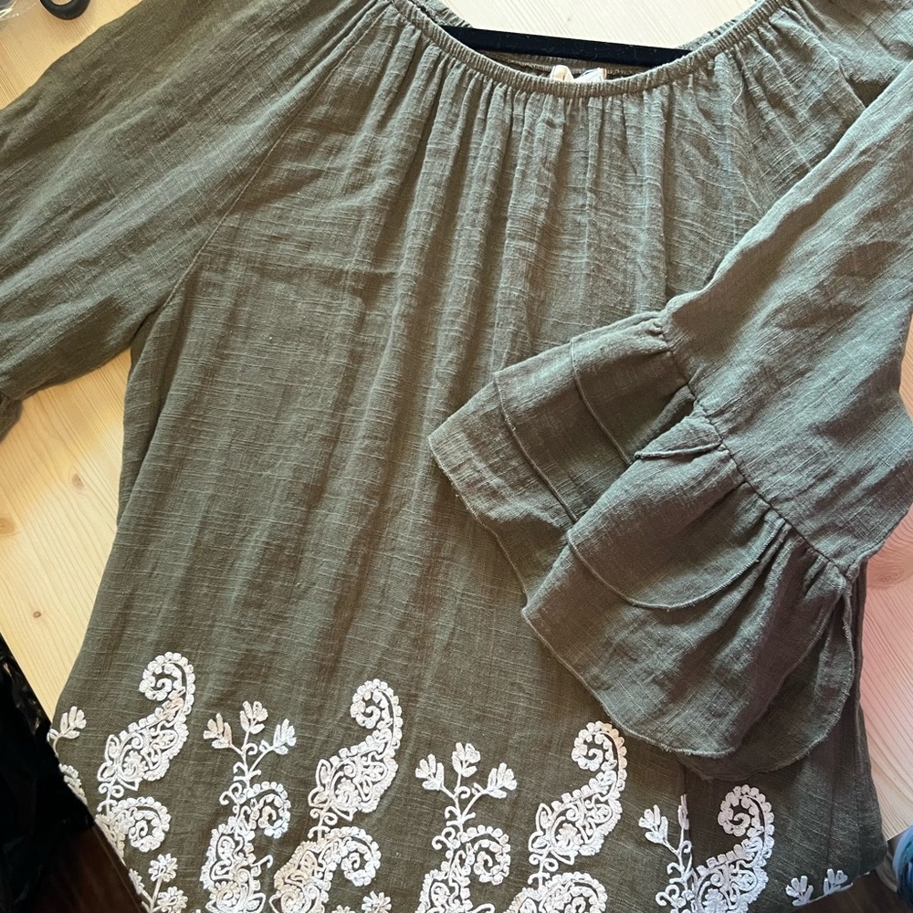 Green Spring dress - Picture 7 of 8